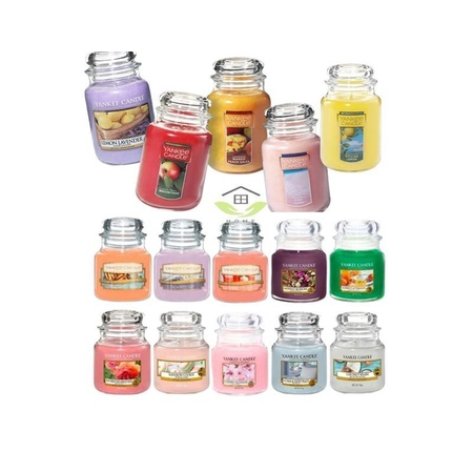 Yankee Candle Christmas Scents Small/Medium Jar Long Hour Burn Time Xmas Gift