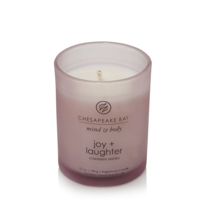 Chesapeake Bay Joy & Laughter bougie en cire Cylindre Violet 1 pièce(s)