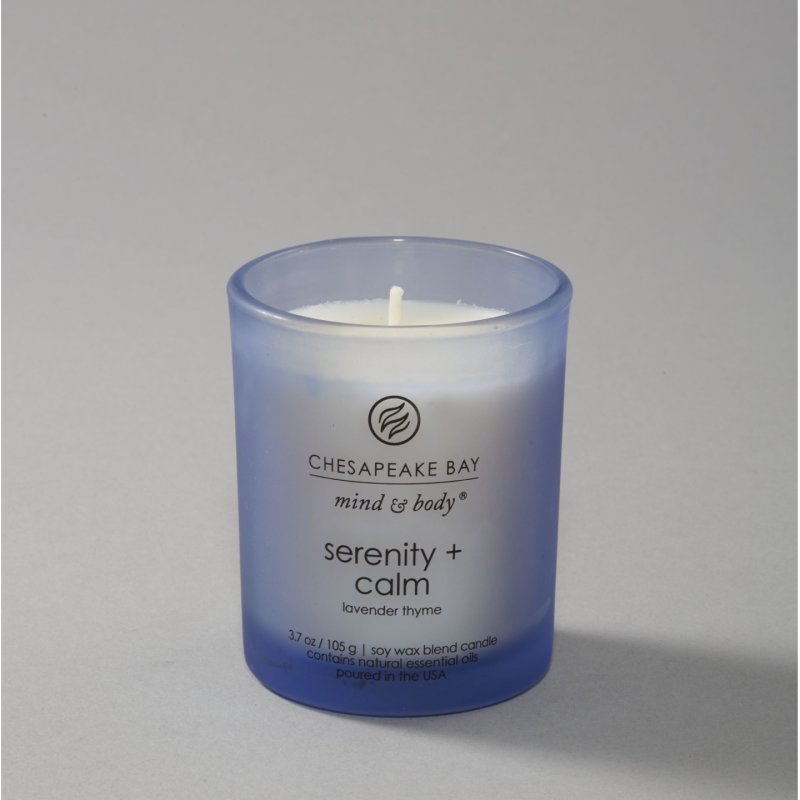 Chesapeake Bay Serenity Calm Lavender Thyme Candle Small Tumbler