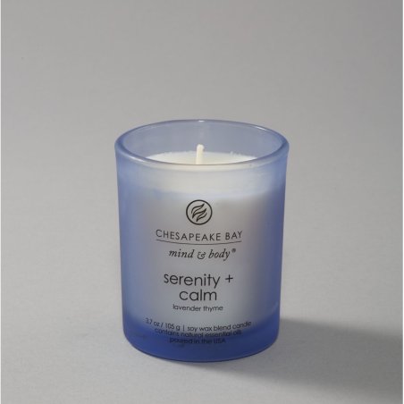 Chesapeake Bay Serenity Calm Lavender Thyme Candle Small Tumbler
