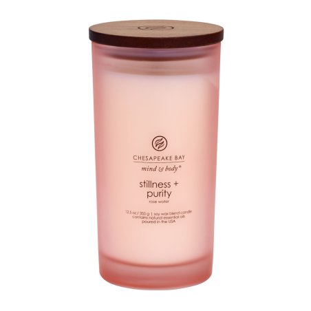 Chesapeake Bay Stillness Purity bougie en cire Cylindre Rose 1 pièce(s)