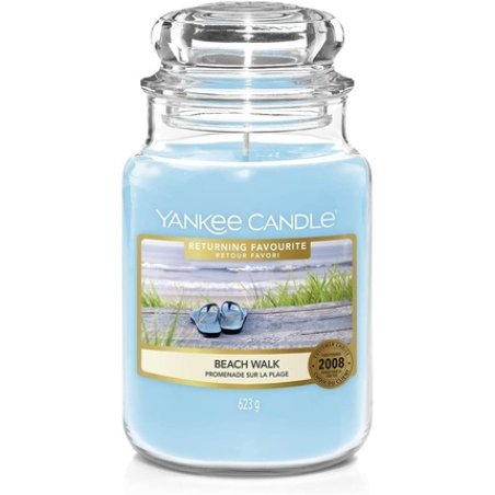Yankee Candle Beach Walk Large Scented Candle in a Jar 623g