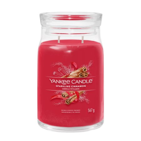 Yankee Candle Signature Scented Candle Large Sparkling Long Burn Candle