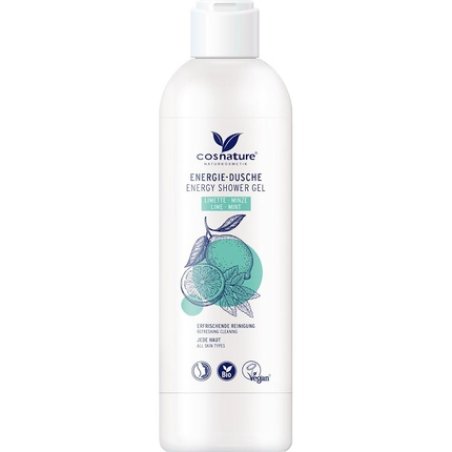 Cosnature Bio Natural Energizing Shower Gel With Lime And Mint 250ml