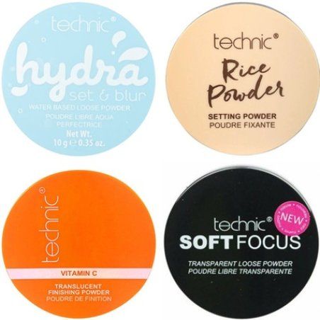 Technic Loose Face Powder Setting Translucent Transparent