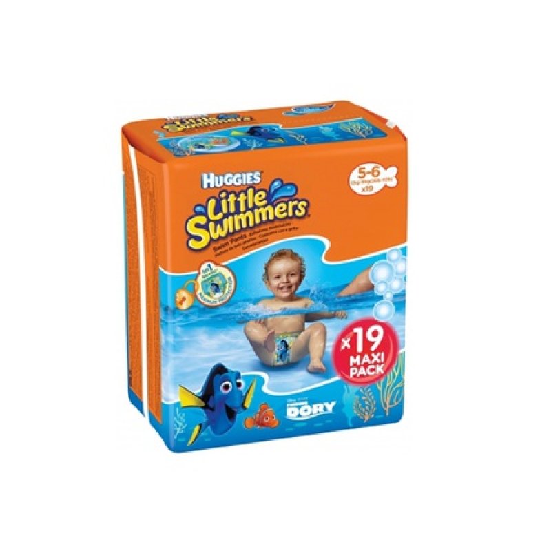 Huggies Little Swimmers Swim Pants Size 5-6 19 Units