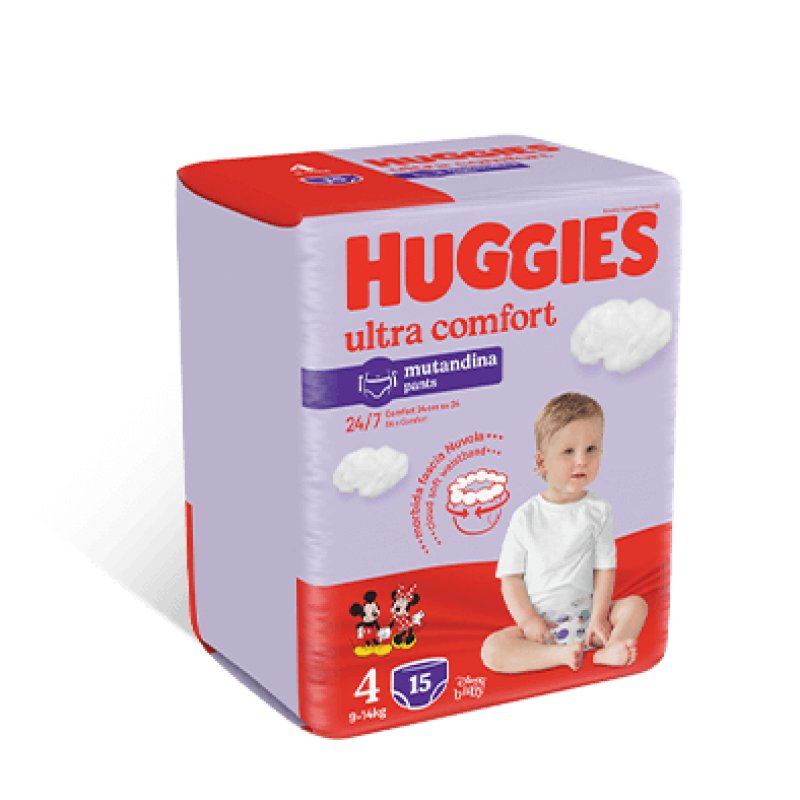 Huggies Ultra Comfort Boy/Girl 4 15 pc(s)