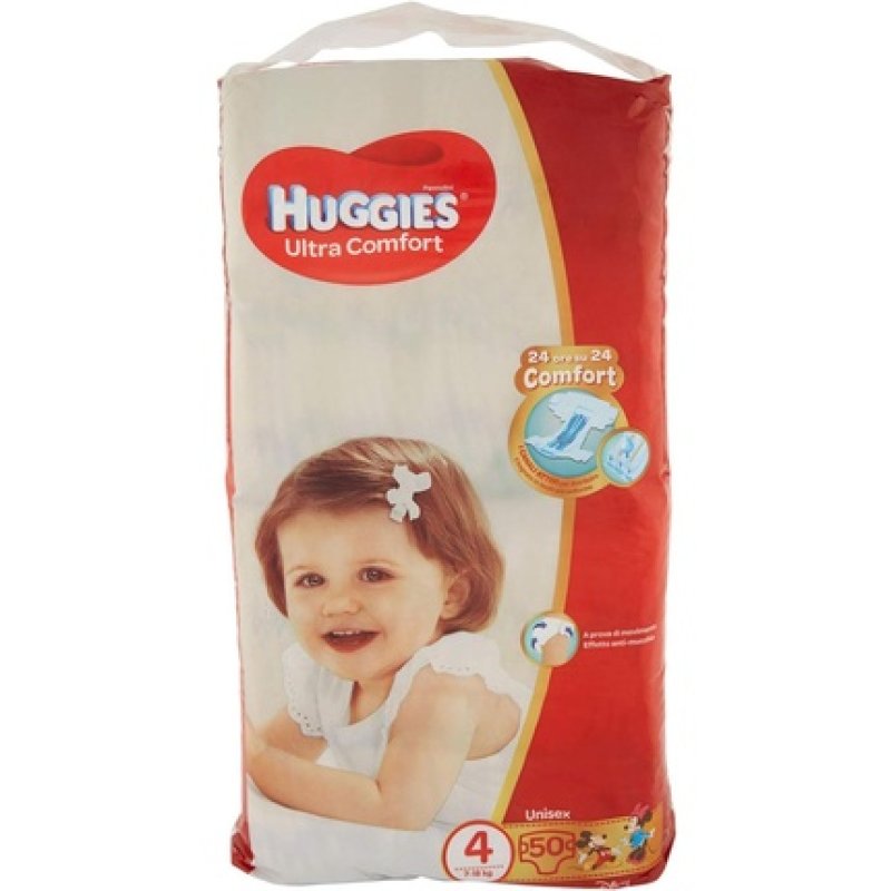 Huggies Ultracomfort Diapers 50 Pieces