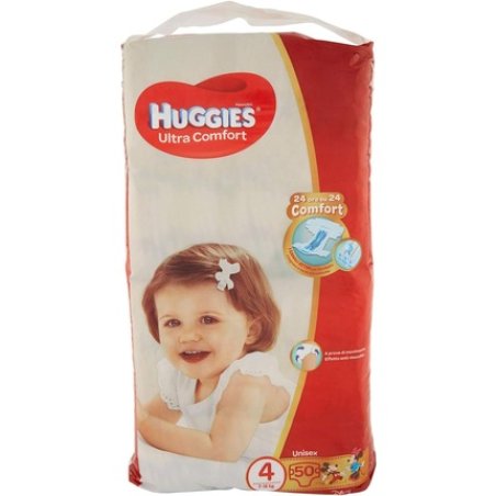 Huggies Ultracomfort Diapers 50 Pieces