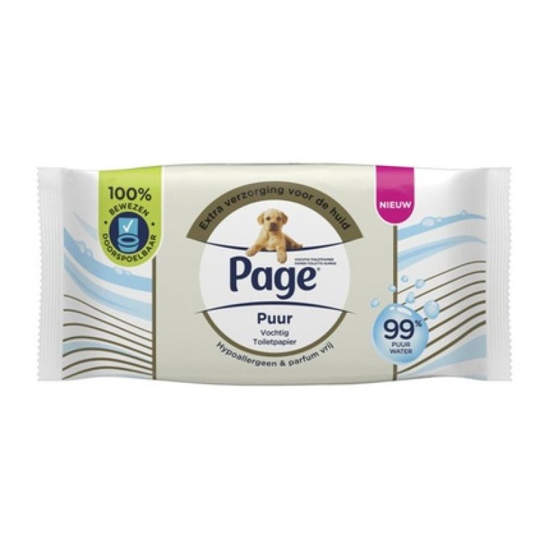 Page Moist Toilet Pure Refill