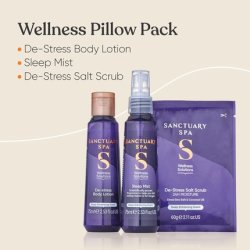 Sanctuary Spa Wellness Pillow Pack - Vegan - Gift for Women - Birthday Gift - Self Care Gift - Women's Gift Sets