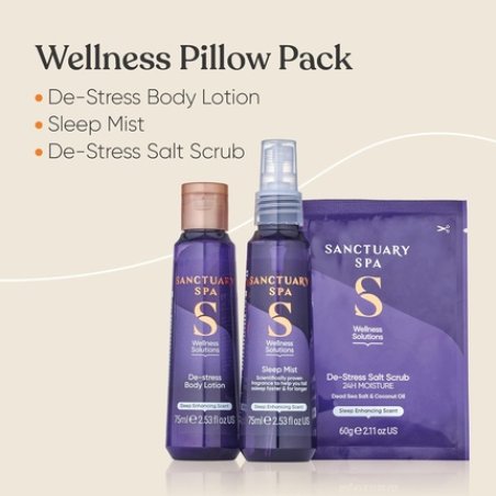 Sanctuary Spa Wellness Pillow Pack - Vegan - Gift for Women - Birthday Gift - Self Care Gift - Women's Gift Sets