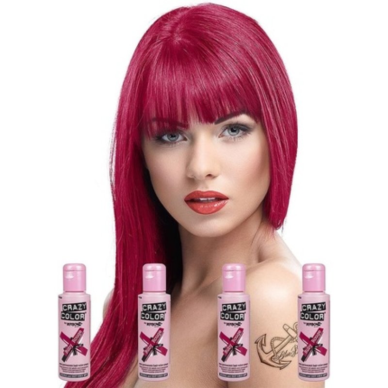 Renbow Crazy Colour Semi-Permanent Hair Colour Creams 100ml Silver