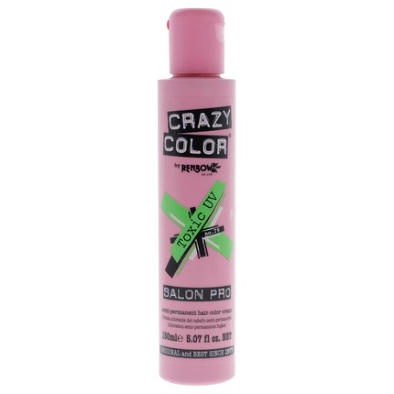 Crazy Color Salon Pro Semi Permanent Hair Color 79 Toxic