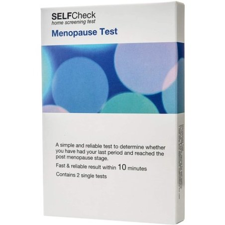 SELFCheck Menopause Test 2 Home Tests - Results in 10 Minutes