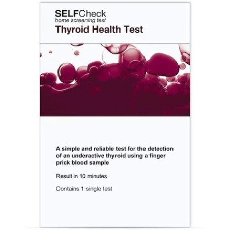 SELFCheck Thyroid Health Test TSH Home Blood Test for Hypothyroidism