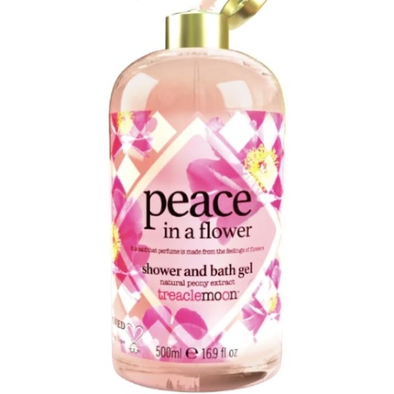 Treaclemoon Peace In A Flower Shower & Bath Gel 500ml - A Blissful Floral Escape