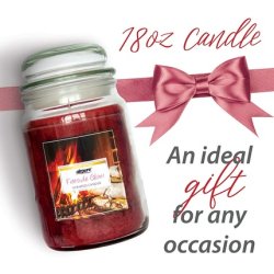 Airpure Fireside Glow Scented Jar Candle 510g