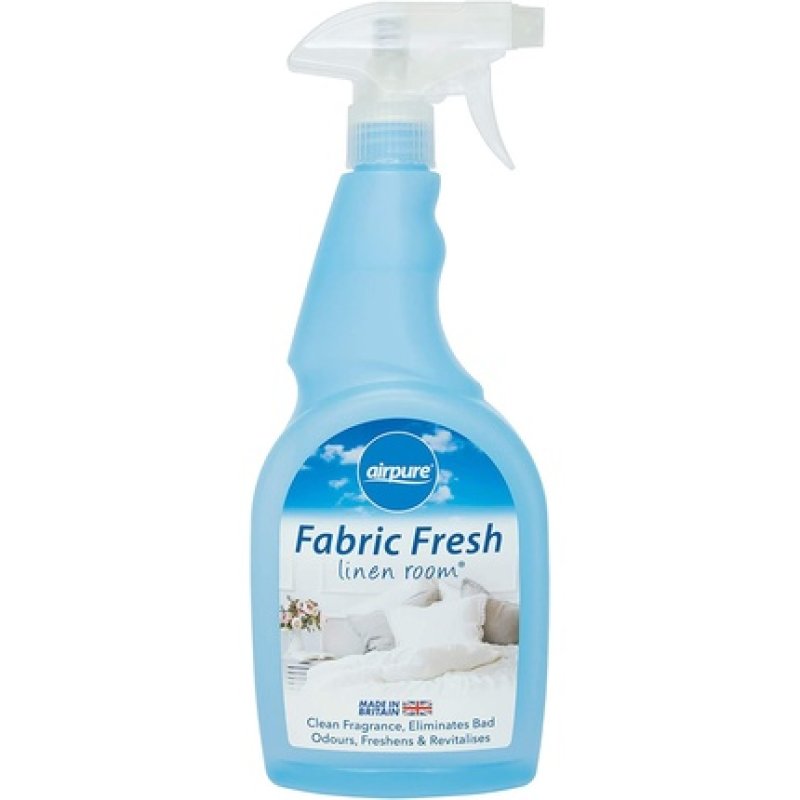 Airpure Fabric Freshener 750ml Spray Pet Odour Eliminator Refresher Sprays for Mattress Bed Linen Carpet Clothing