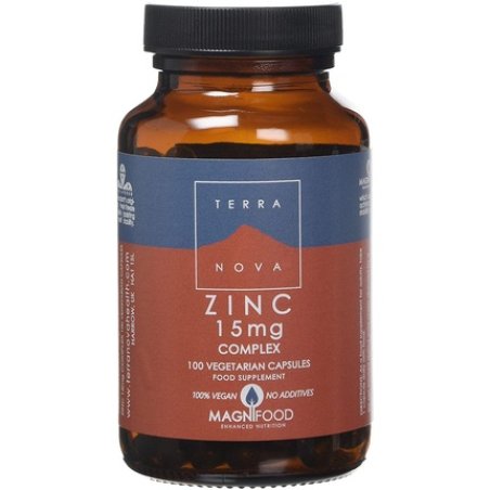 Terranova Zinc 15mg Complex 100 Capsules