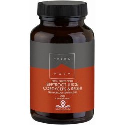 Terranova Beetroot Juice Cordyceps & Reishi Super-Blend Powder 70g
