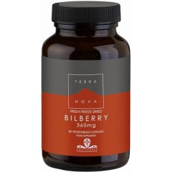 Terranova Bilberry Fresh Freeze Dried 50 Vegetarian Capsules