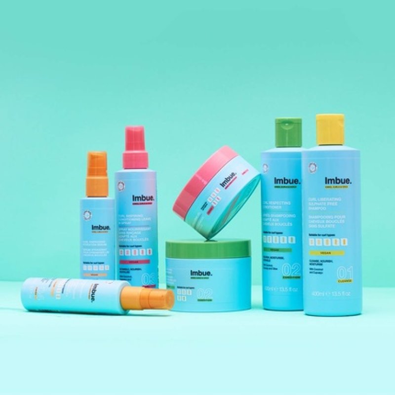 Imbue Curl Liberating Sulphate Free Shampoo Vegan and Curly Girl Friendly 400ml