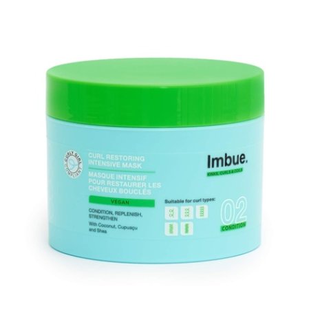 Imbue Curl Restoring Intensive Protein Mask 300ml - Vegan and Curly Girl Friendly