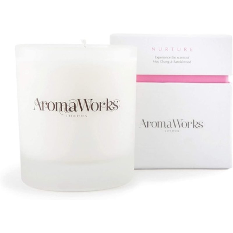 Aromaworks - Nurture Candle - Infused With Maychang And Sandalwood - Soothes