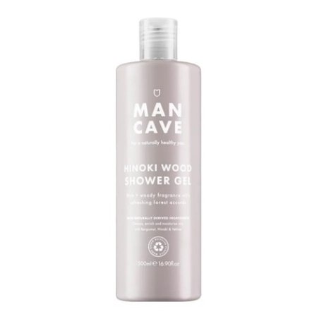 Hinoki Wood Shower Gel for Men 500ml - Warm and Woody Aroma
