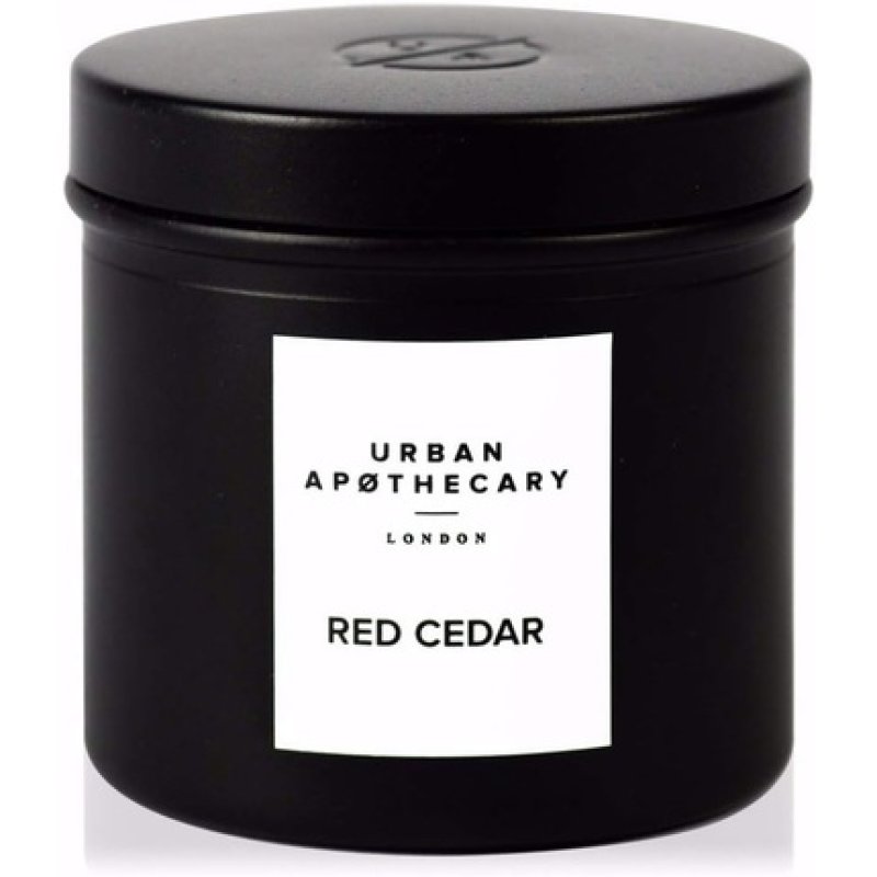 Urban Apothecary Luxury Travel Scented Candle Red Cedar 175g 6.2 Oz / 35 Hours