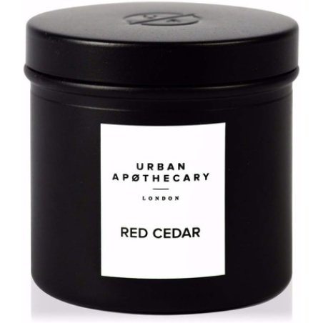 Urban Apothecary Luxury Travel Scented Candle Red Cedar 175g 6.2 Oz / 35 Hours