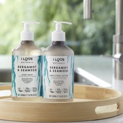 I Love Naturals Bergamot & Seaweed Hand Wash with Natural Oils of Orange & Basil 500ml