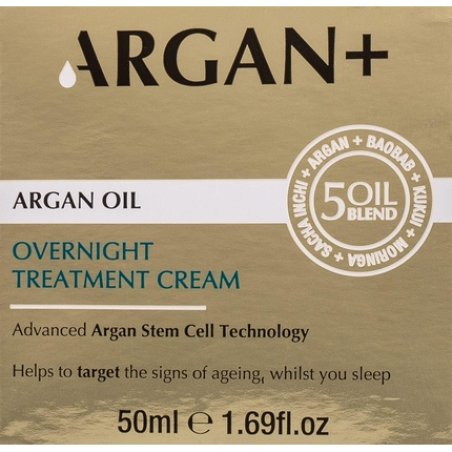 ARGAN Rejuvenating Night Cream Intensive Moroccan Argan Oil Vegan Skin Cream 50ml