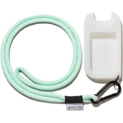 HAAN Hand Sanitizer Bag and Lanyard Accessory for Hygiene Dispenser Green
