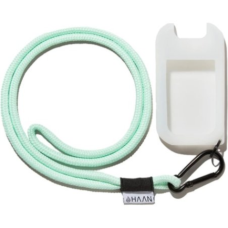 HAAN Hand Sanitizer Bag and Lanyard Accessory for Hygiene Dispenser Green