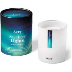 Aery Northern Lights Candle with Cedar, Balsam, Bergamot & Pine - Pure Soy Wax