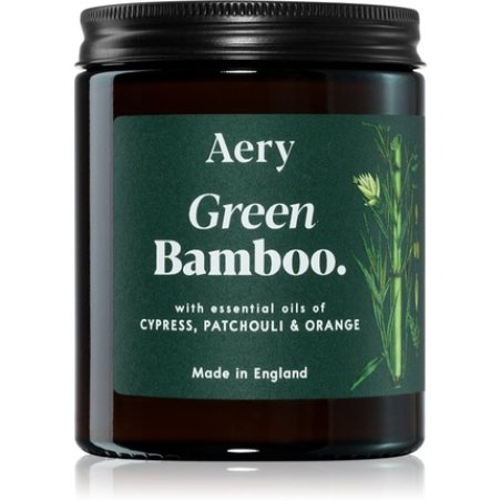 Aery Green Bamboo Scented Candle 140g