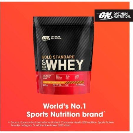 On Gold Standard 100% Whey Protein for Muscle Support and Repair - Low Sugar