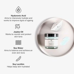 AVANT Day Cream Helps Against Signs of Ageing and Fatigue Intense Hydration Pro-Intense Hyaluronic Acid Illuminating