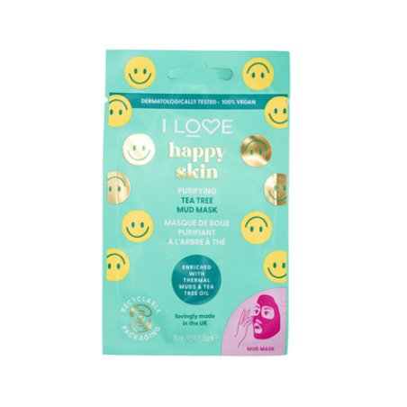 I Love Happy Skin Purifying Sheet Mask For Face - 10 Ml