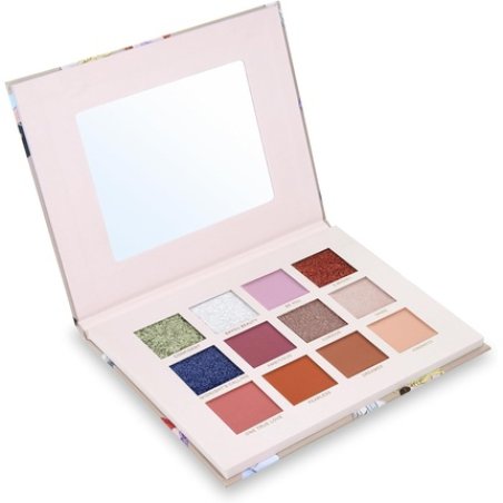 Pure Princess Eyeshadow MAD BEAUTY Disney Twelve Shade Palette With Mirror Self-Care Cosmetic Gift Belle Ariel Tiana