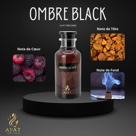 AYAT Perfumes OMBRE Eau de Parfum 100ml Arabian Fragrance for Men and Women - Oud, Incense, and Raspberry Notes