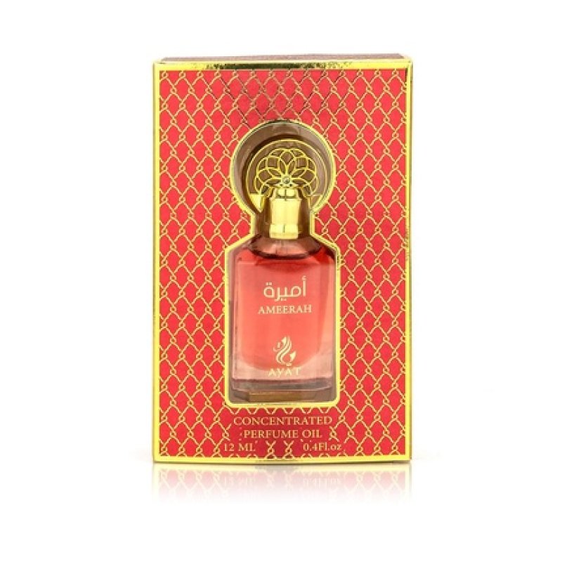 Ayat Perfumes Parfum Oil 12ml Alcohol-Free Musk Unisex Oriental Arabic Oud Natural Amber