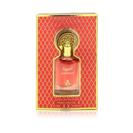 Ayat Perfumes Parfum Oil 12ml Alcohol-Free Musk Unisex Oriental Arabic Oud Natural Amber