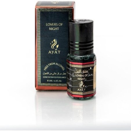 AYAT PERFUMES Halal & Vegan Perfume 100% Arabic Oil for Men and Women 3ml - Pack of 12