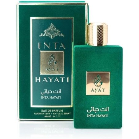 Ayat Perfumes INTA HAYATI Eau De Parfum for Women 100ml - Arabian Oriental Fragrance