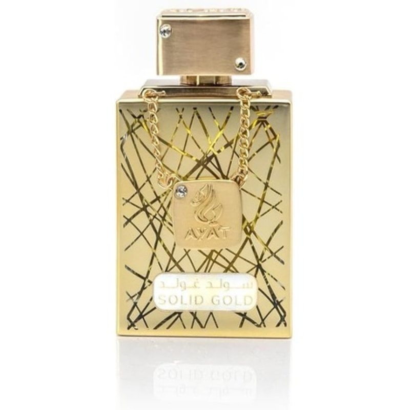 Ayat Perfumes SOLID GOLD Women's Perfume Diamond Series Luxury Eau de Parfum Floral Warm Sensual Fragrance 100ml