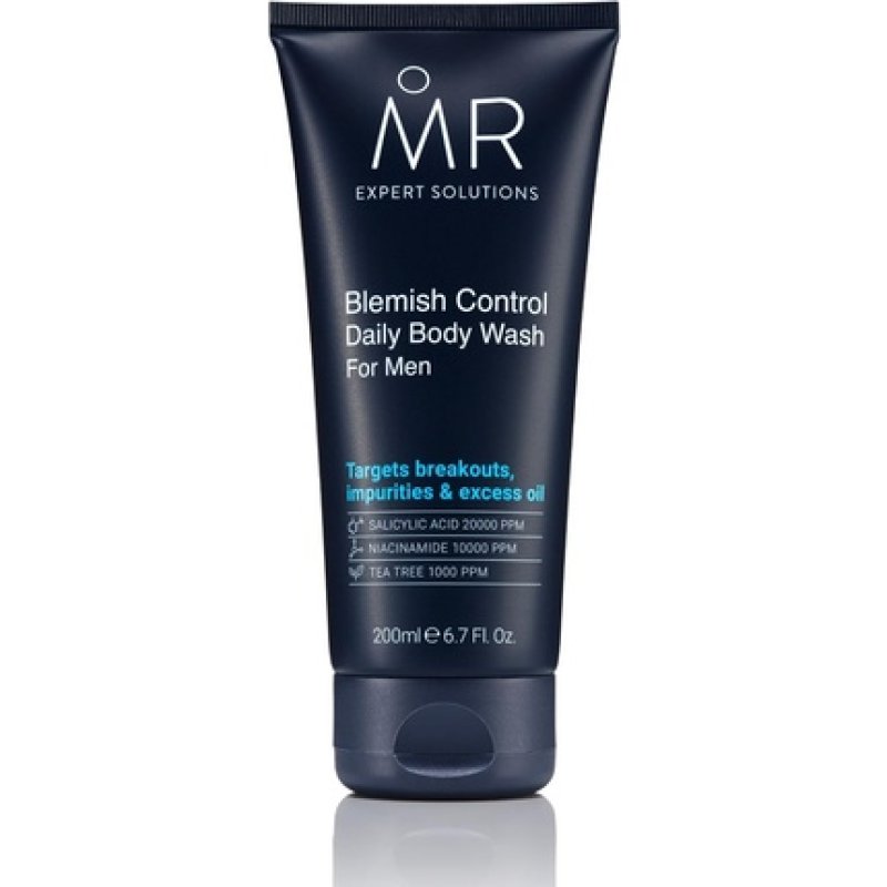 Mr Expert Solution Salicylic Acid Body Wash for Men - Acne-Prone Skin