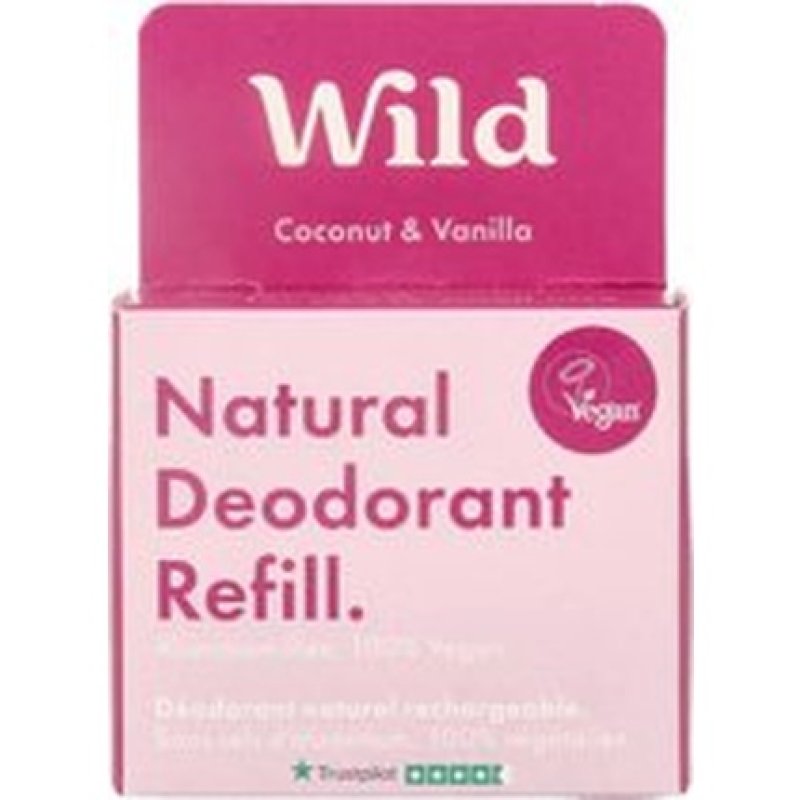Wild Wild Deodorant Coconut Vanilla Refill - 40g
